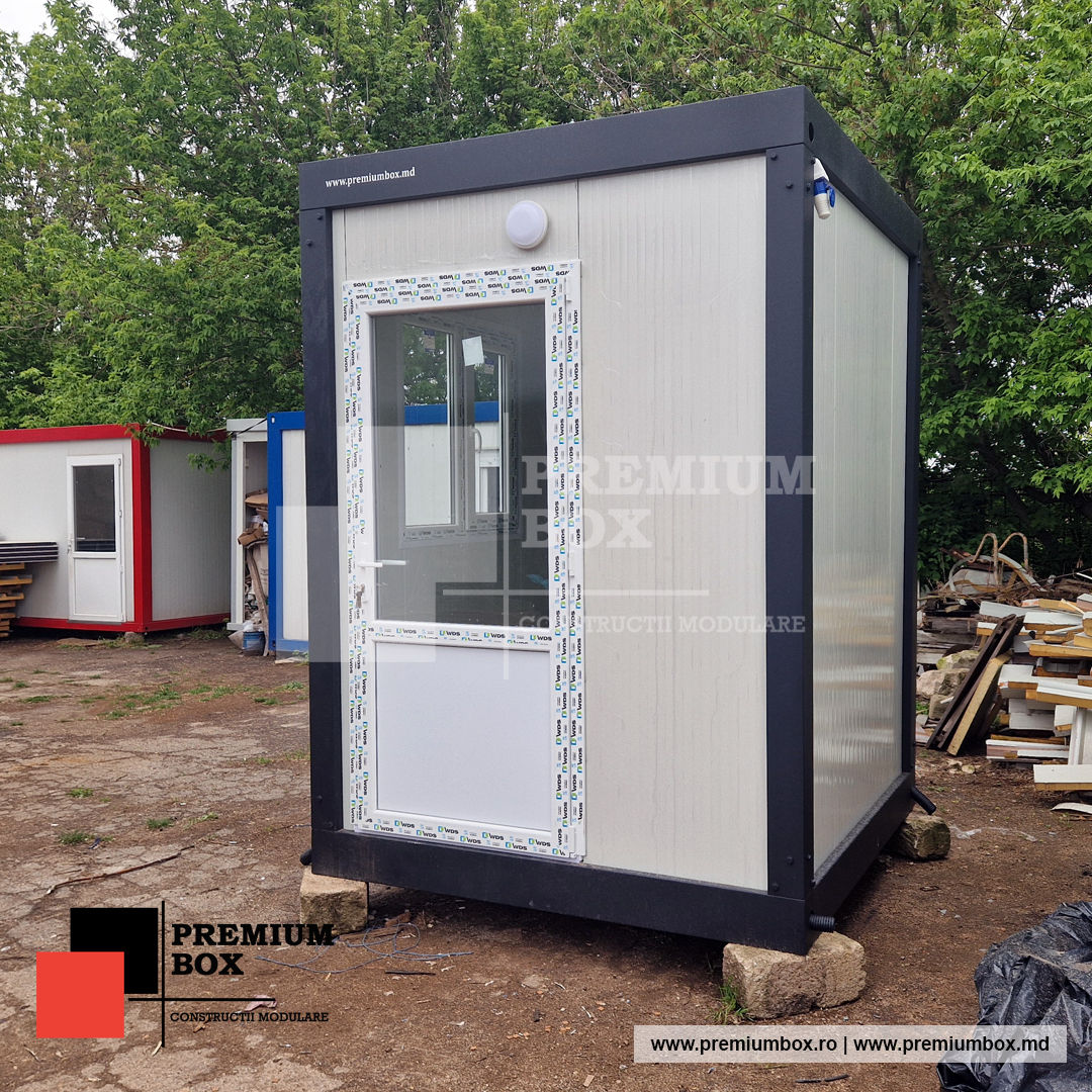 Cabină de pază modulară prefabricată фото 3
