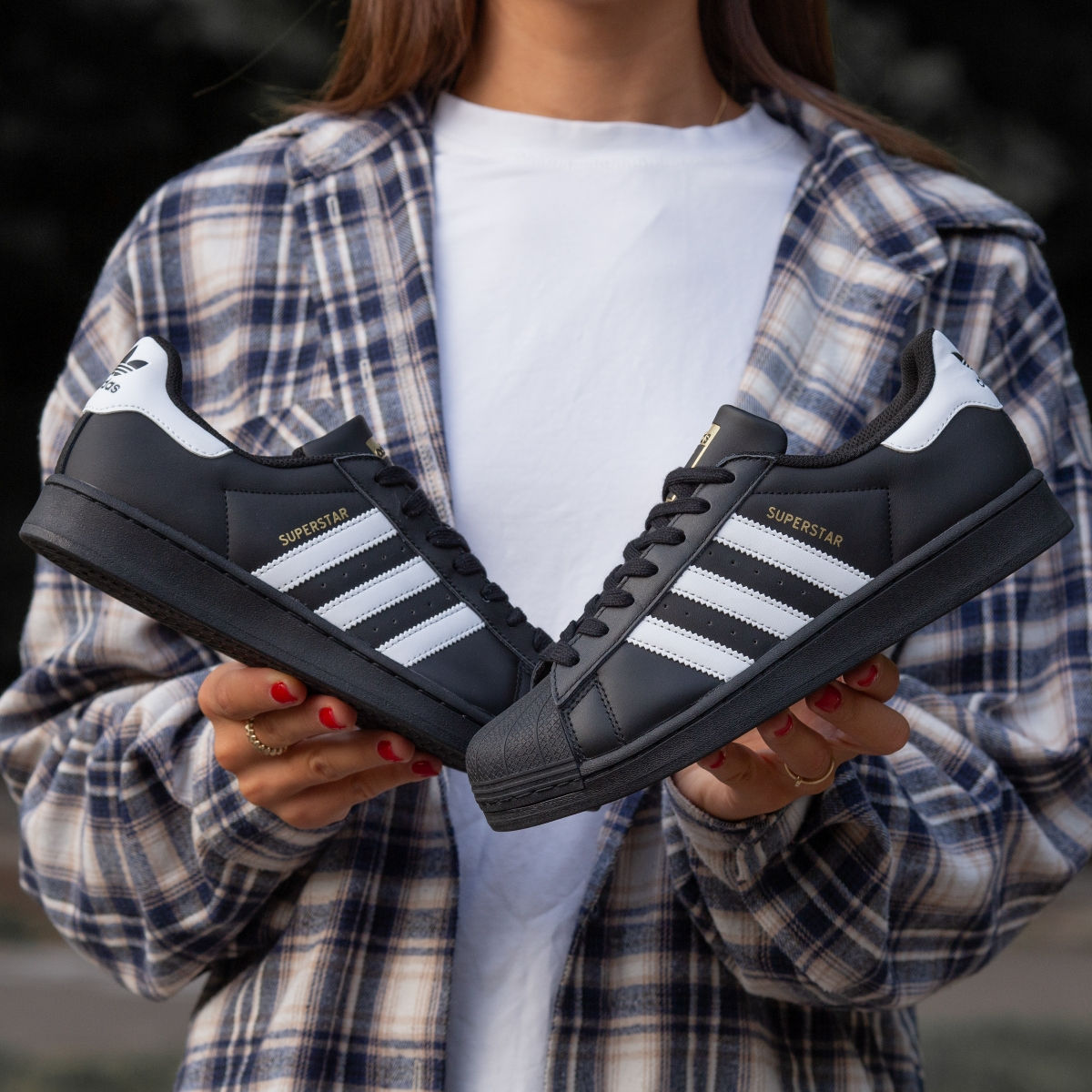 Adidas Superstar Black Unisex foto 2