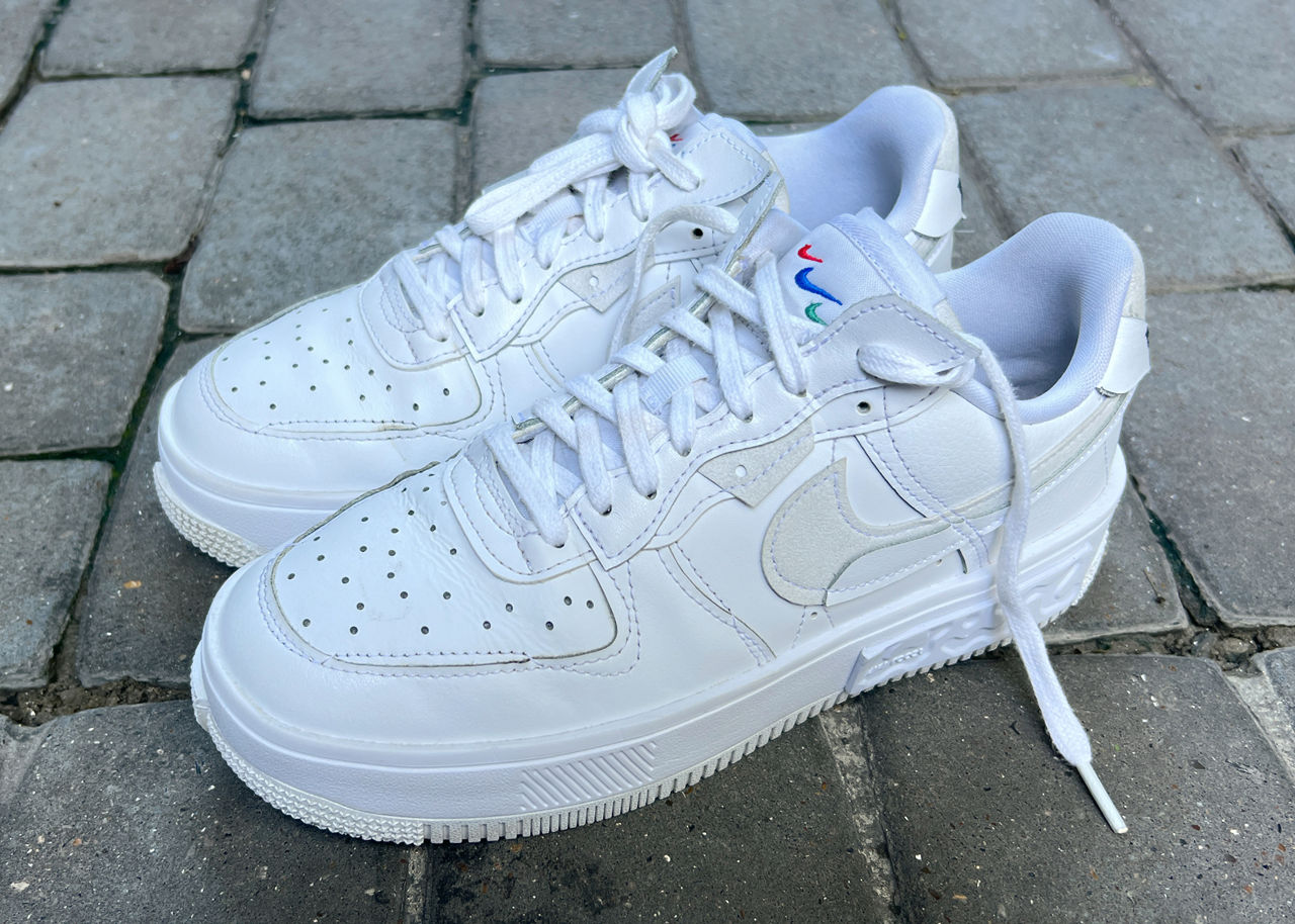 Nike Air Force 1 Low Fontanka Triple White. Размер 39. Оригинал. В идеальном состоянии. foto 8