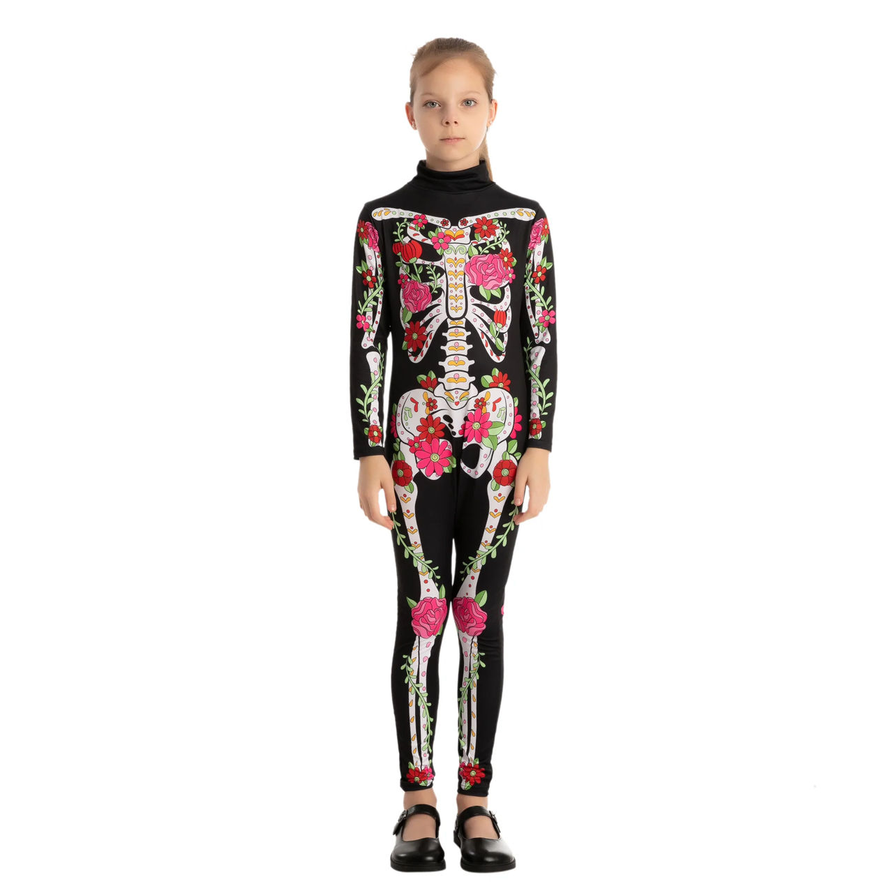 Комбинезон Skeleton с цветочным принтом фото 1