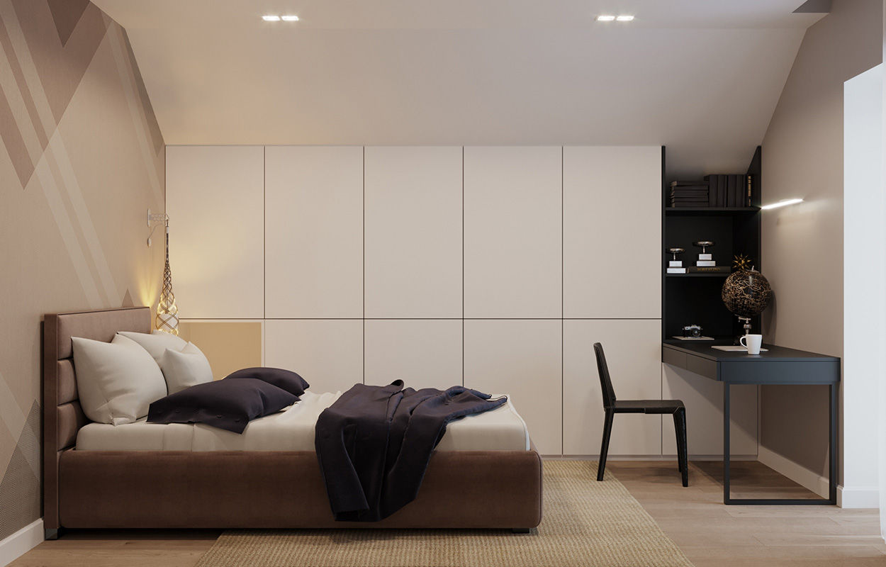 Design interior/ stil clasic/ 70m2/ proiect de apartament cu 3 dormitoare / construcții/ renovări foto 3