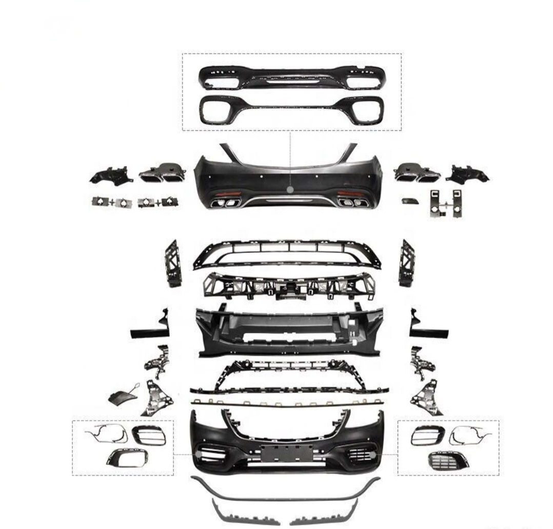 Body Kit Mercedes S-class W222 facelift retrofit S63 foto 9