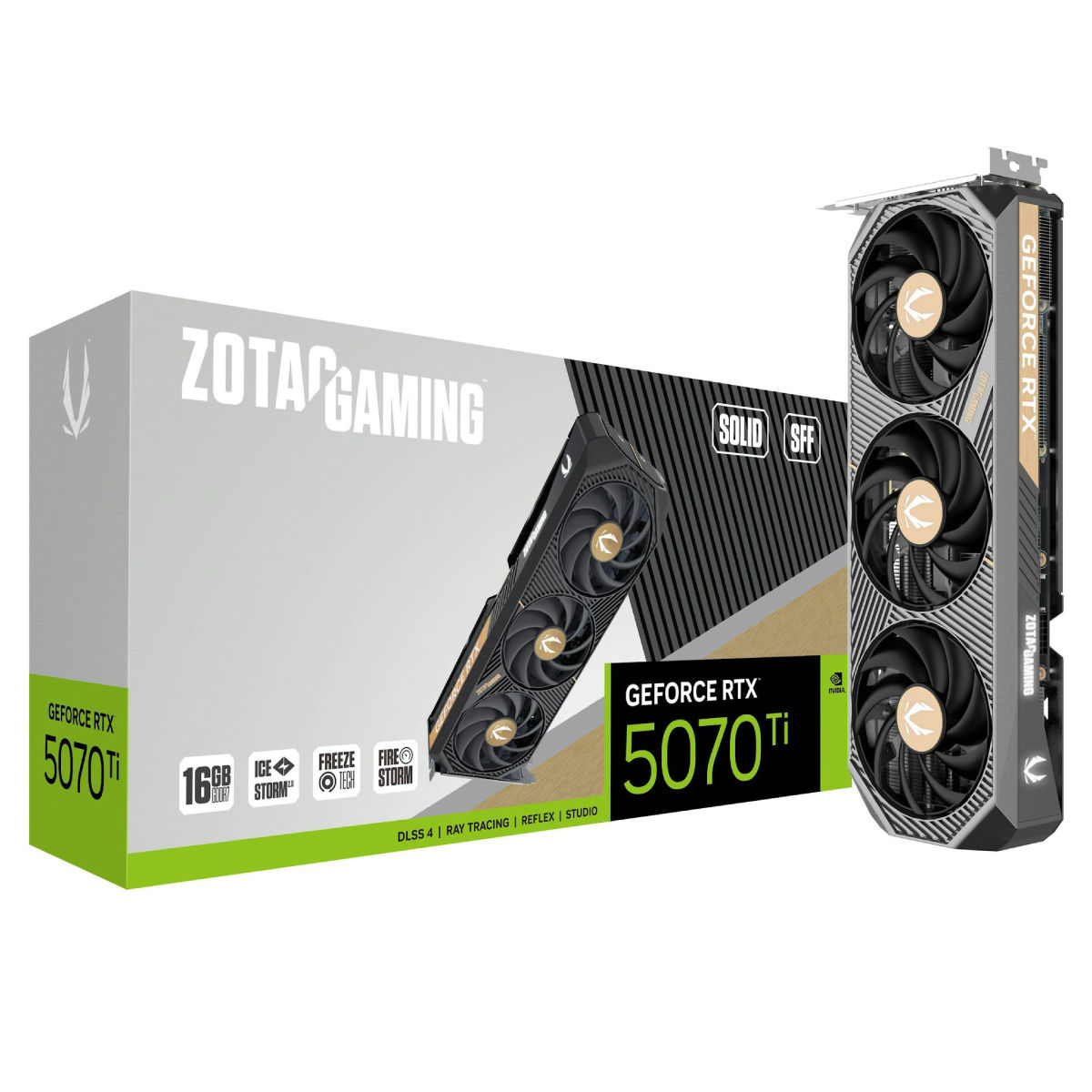 Zotac GeForce RTX 5070 Ti Solid SFF - Новые! фото 0