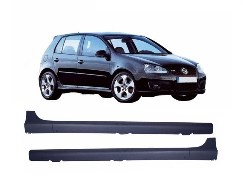 Praguri Laterale compatibil cu VW Golf 5 V MK5 (2003-2007) GTI Design foto 0