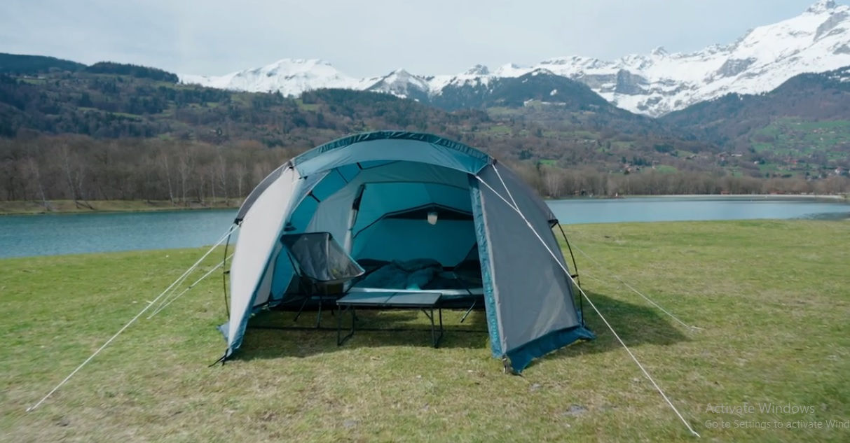 Cort mare quechua 4 persoane foto 12