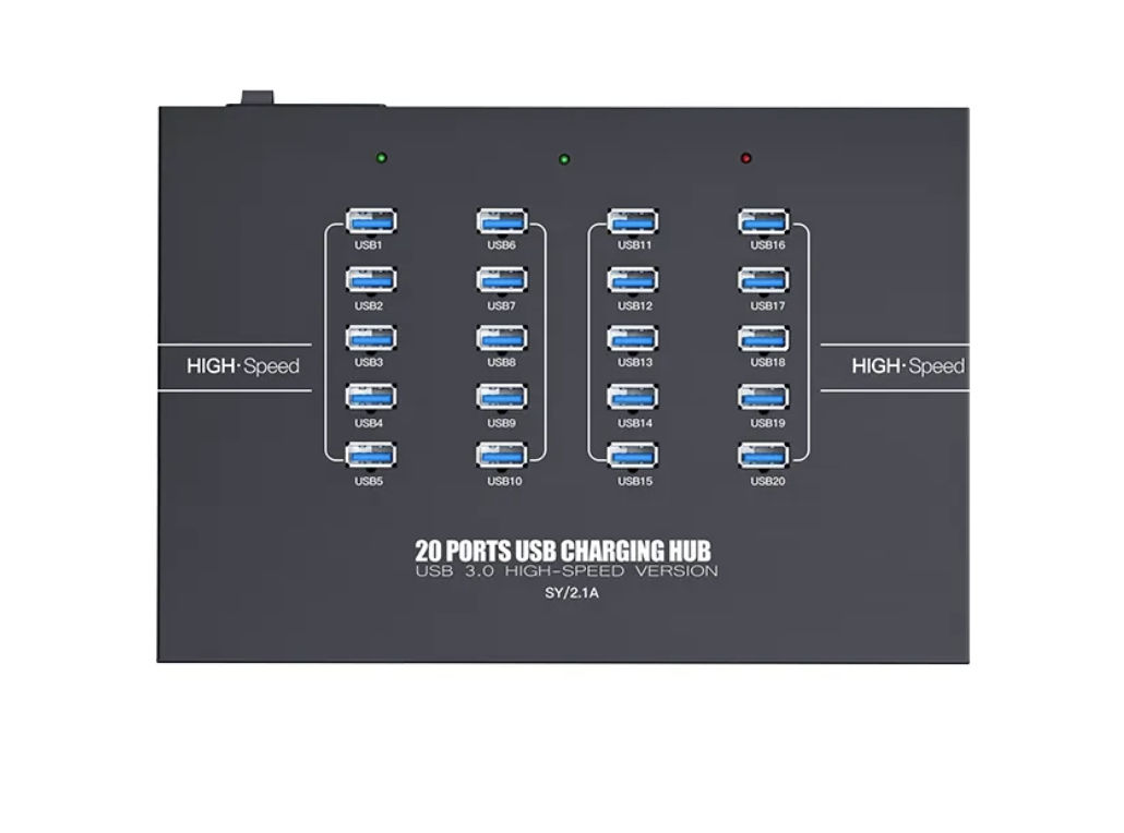 Sipolar a223 Hub 5Gbps 20 Ports USB3.0 foto 3