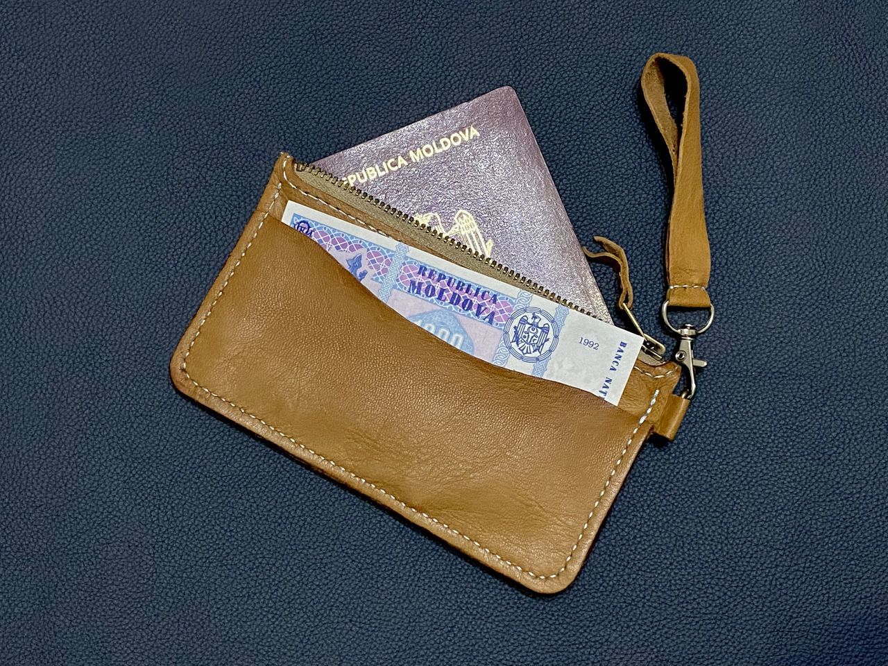 Кард холдер из натуральной кожи! Card holder din piele naturala