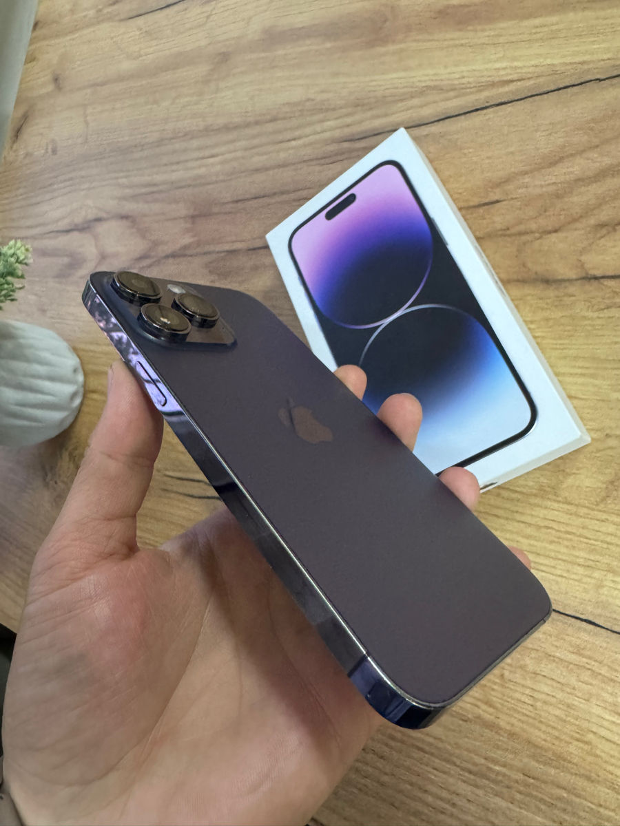 Iphone 14 Pro Max 256gb Deep Purple 90% baterie foto 1