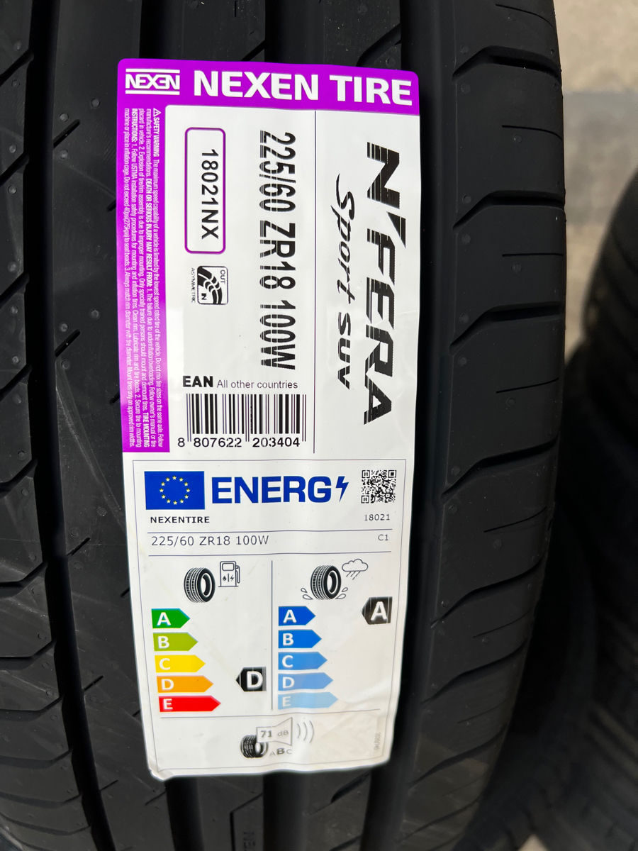 225/60 R18 Nexen N`Fera Sport Suv/ Доставка, livrare toata Moldova 2024 foto 1