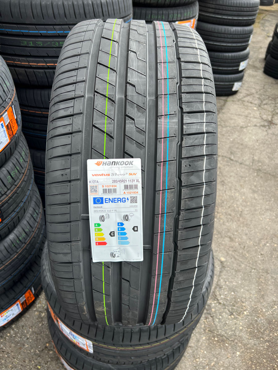 2 шины/ 2 anvelope 285/45 R21 Hankook Ventus S1 Evo3/ Доставка, livrare toata Moldova 2024 foto 0