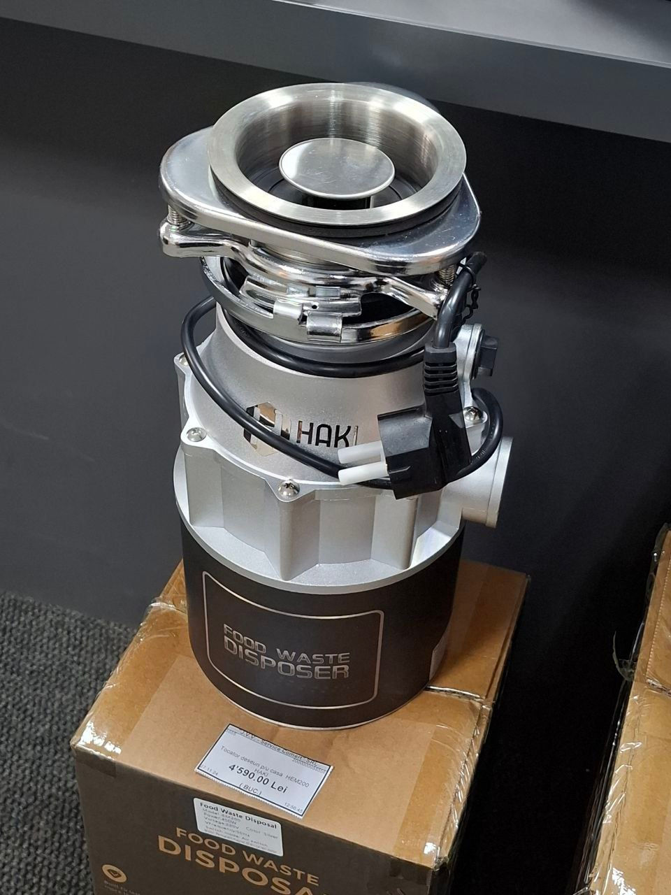 Tocător deșeuri p/n casă haki titan hmcd17-t7 / euromastermd / credit 0% / importator - distribuitor foto 2