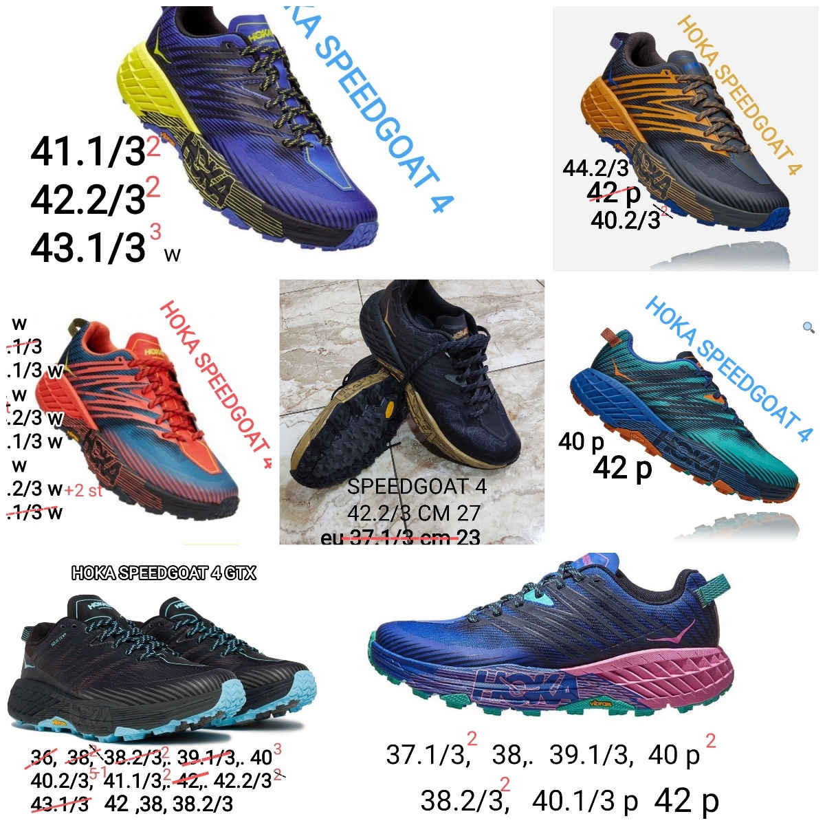 Hoka Mafate Speed 3,4, Challenger ATR 7, Speedgoat 4, 5, Tecton X кроссовки для трейла! Оригинал! foto 3