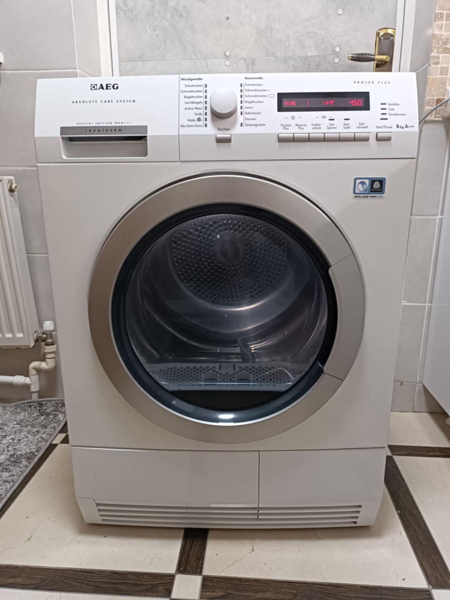 AEG uscator rufe 8kg foto 3