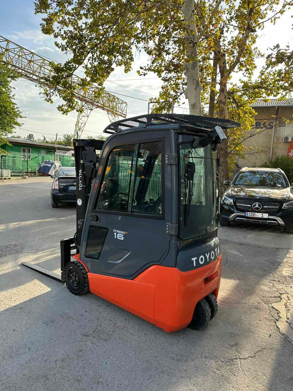 Electrostivuitor Toyota 1.6t/ Электропогрузчик Тойота 1,6т foto 15