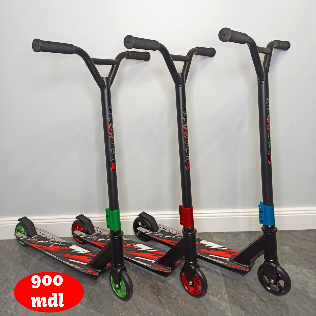 Trotineta Scooter Foarte Usoara, Roti Mari de 20 cm, Ismail 84, BabyCity foto 2