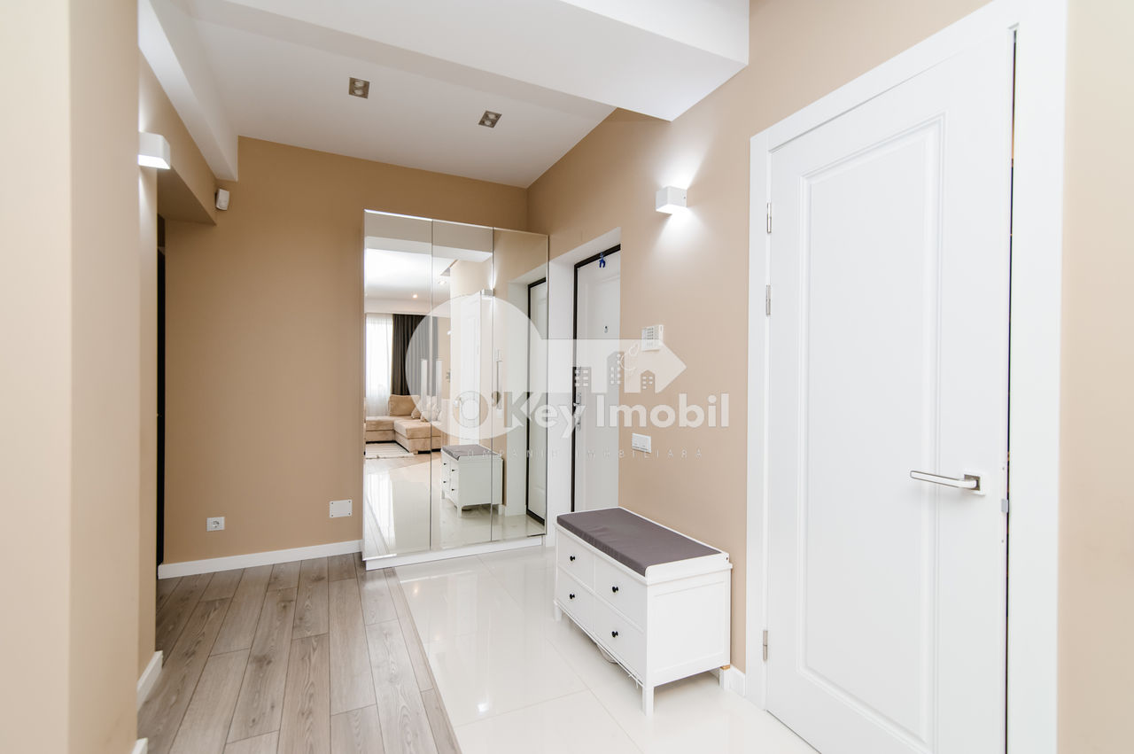 Apartament cu 3 camere, 90 m², Buiucani, Chișinău foto 17