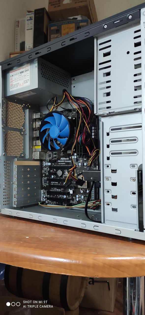 Настольный комп (AMD A10-6800K, 12Gb Ram DDR3, SSD 128GB)