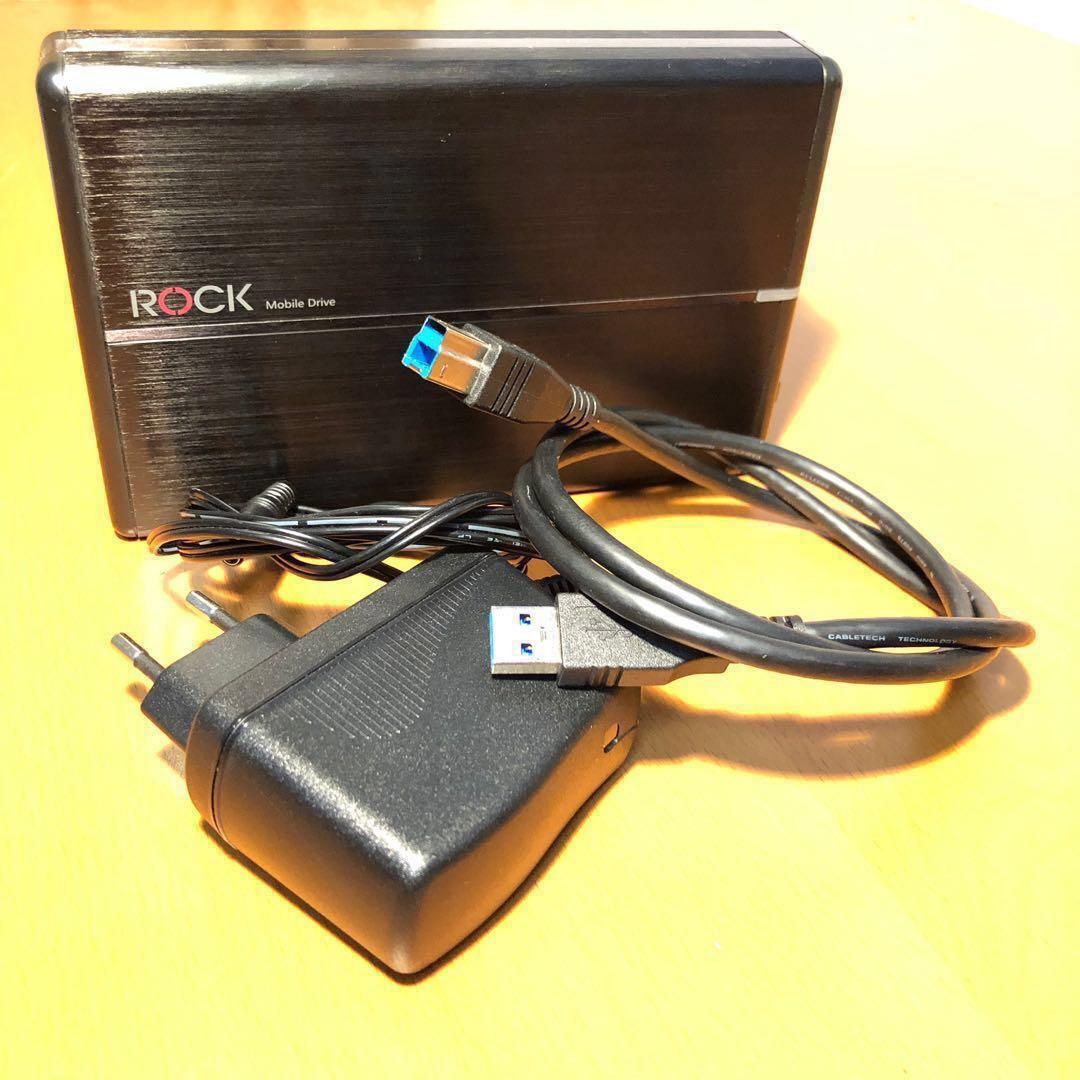 Seagate Rocks Rock external USB 3.0 drive with Seagate 3TB HDD
