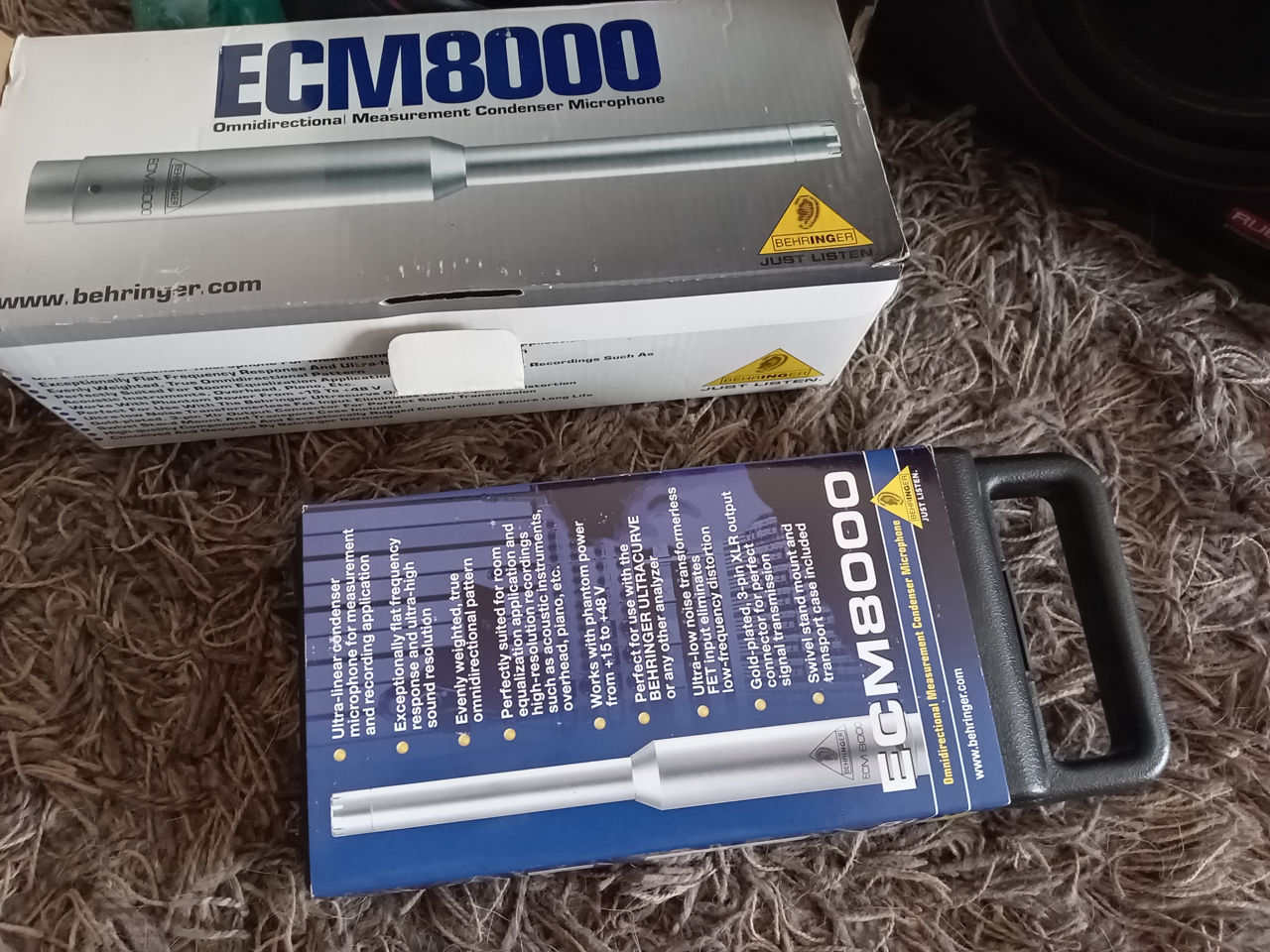 Behringer ECM8000-измерительный микрофон для калибровки мониторов фото 3