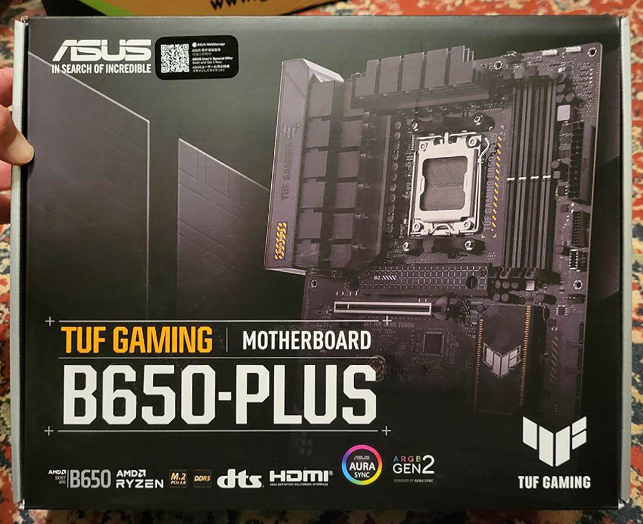 Новый ASUS TUF Gaming B650-Plus (сокет АМ5)