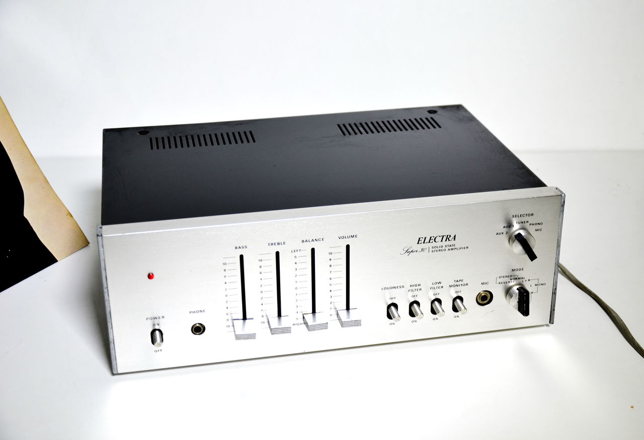 ELECTRA SUPER 30 усилитель c фонокорректором для винила / пластинки из ...