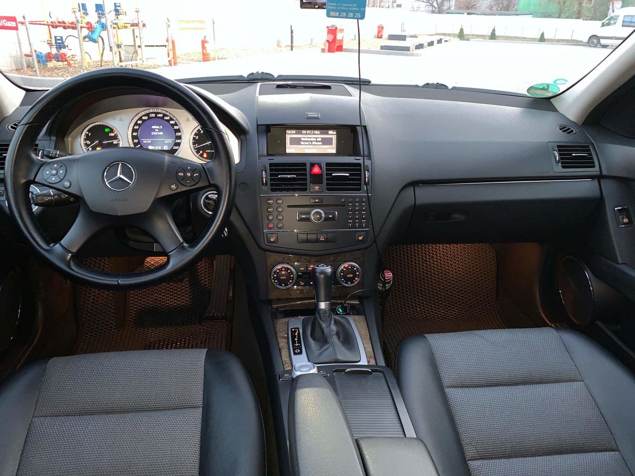 Mercedes c класс интерьер