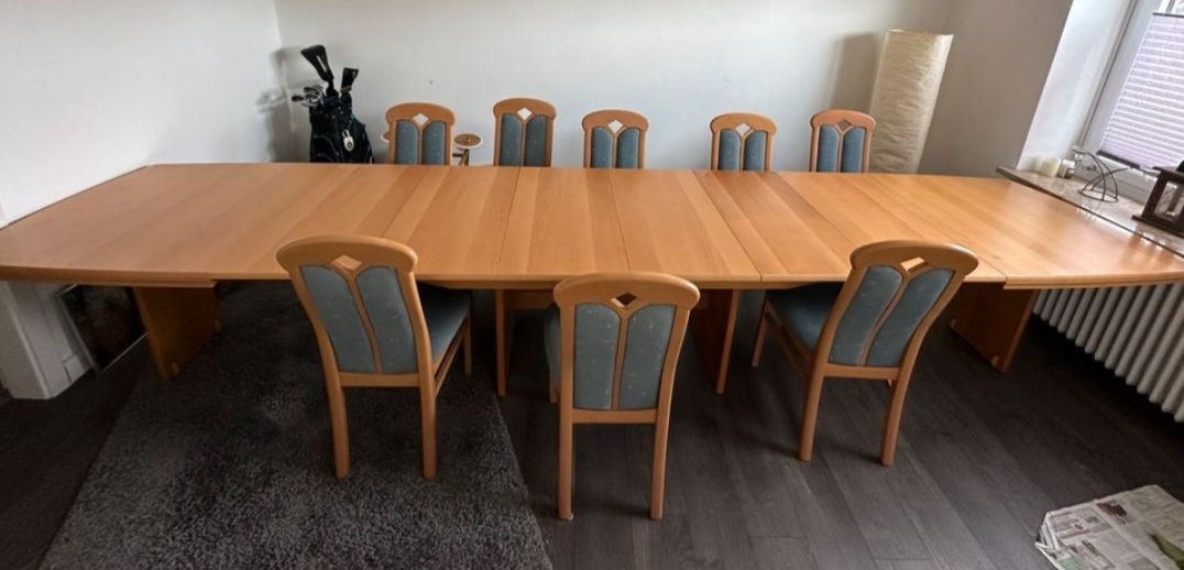 Masa extensibilă +12 scaune. foto 2