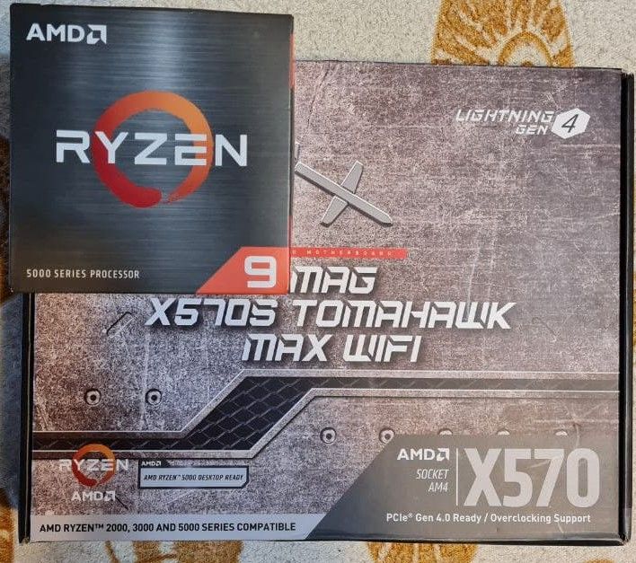 AMD Ryzen 5950X + MB