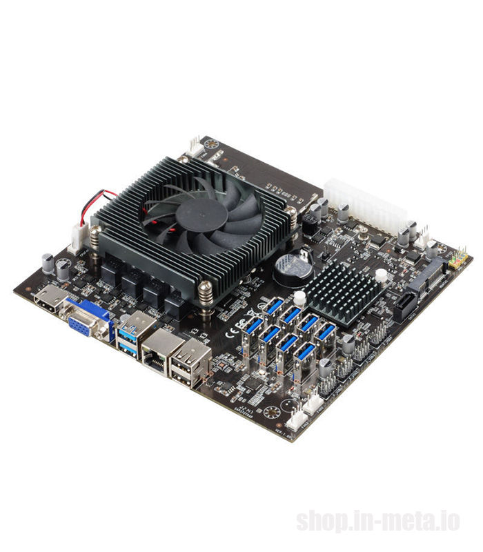 ID-220: 8 GPU - B75 - Motherboard LGA 1155 - Материнская плата Esonic original - New version foto 0