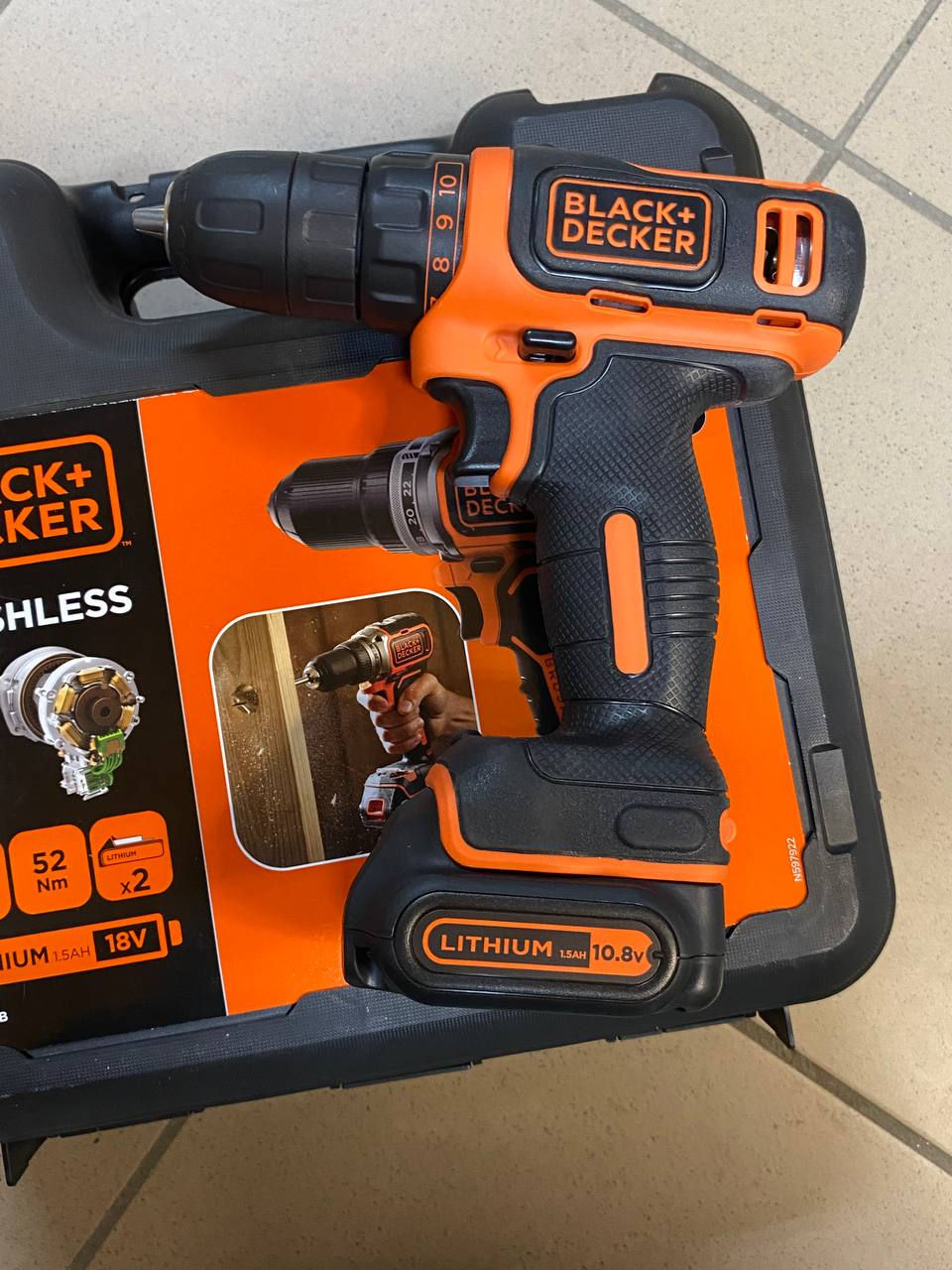 Шуруповерт Аккумуляторный Black&decker foto 0