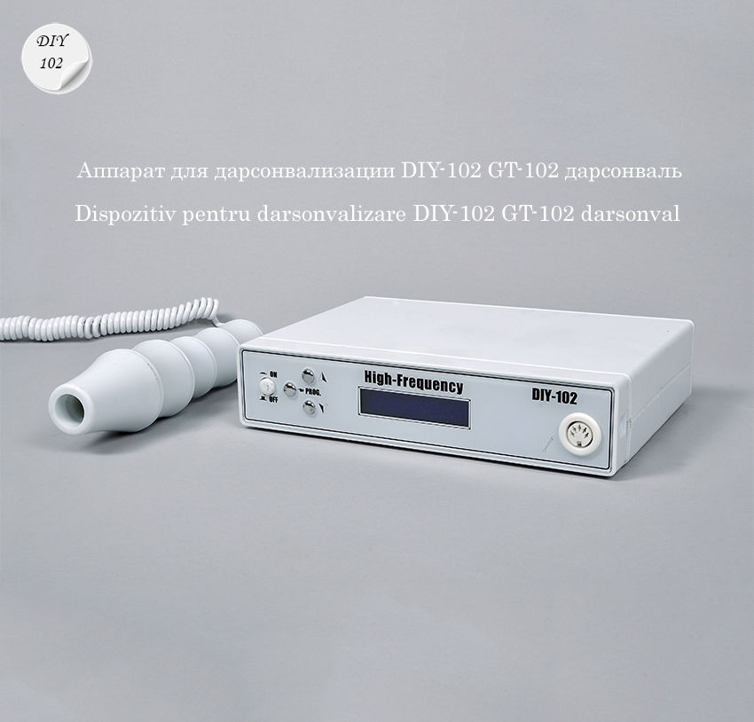 Аппарат для дарсонвализации DIY-102 GT-102 дарсонваль Dispozitiv pentru darsonvalizare darsonval foto 0