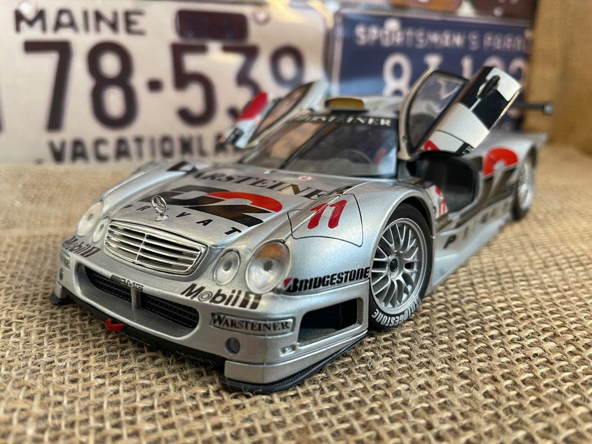 Масштабные модели авто 1:18 Mercedes CLK GTR