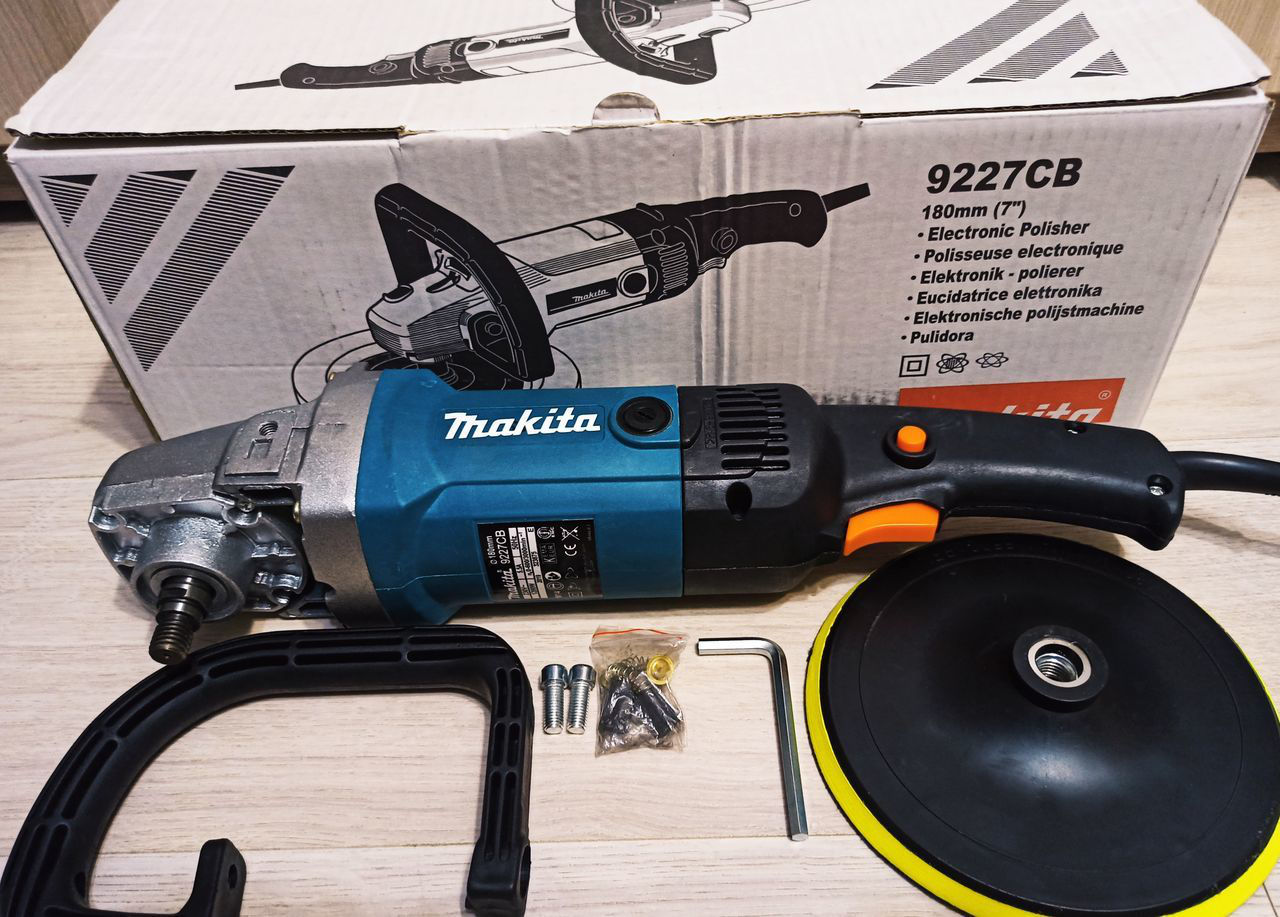 Куплю полировальную машину Makita 9227CB на запчасти