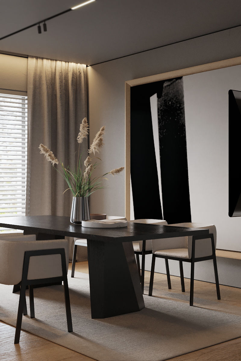Design interior stil Loft. foto 3