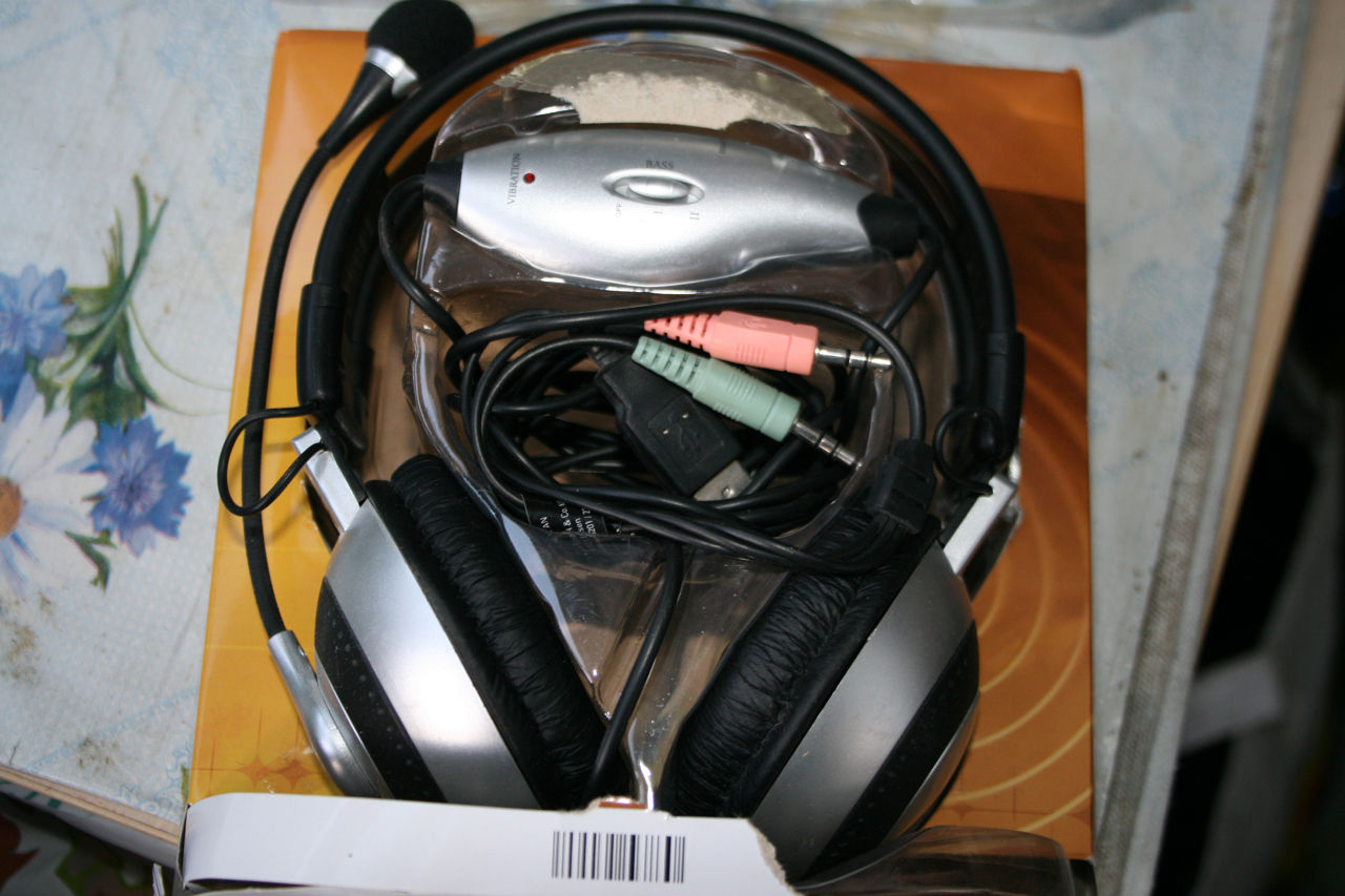 Наушники игровые с функцией басс