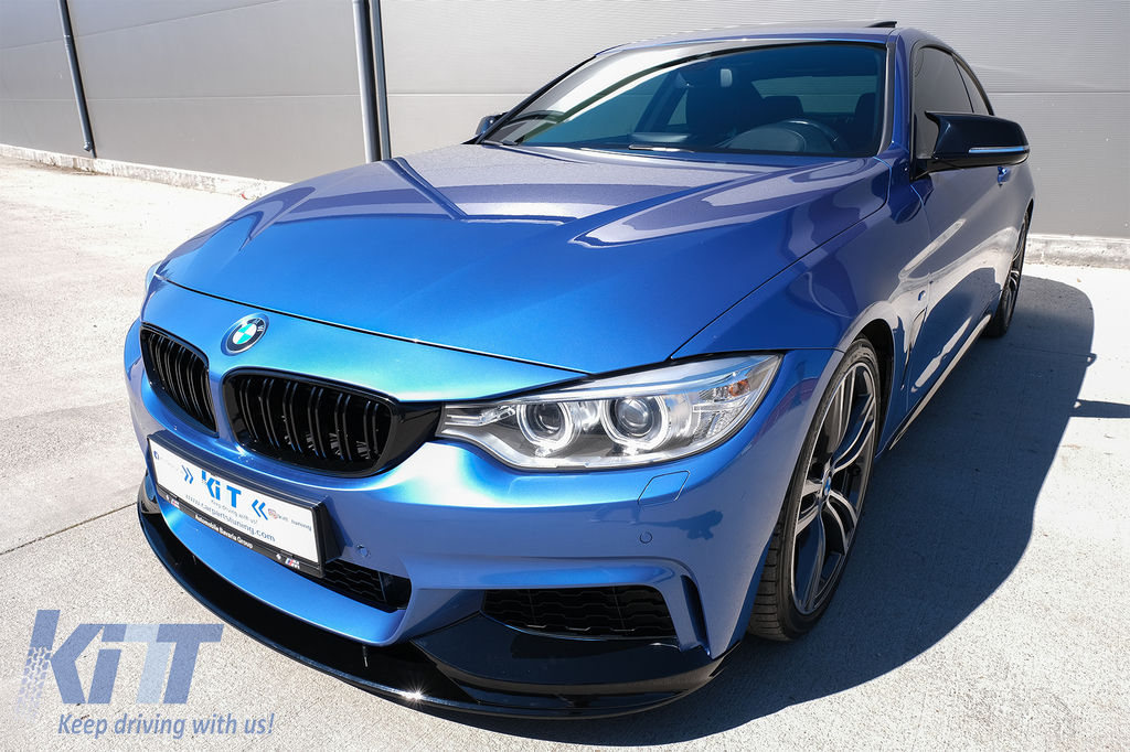 Grile M Nari BMW Seria 4 F32 F33 F36 (2013-03.2019) Negru Lucios foto 6
