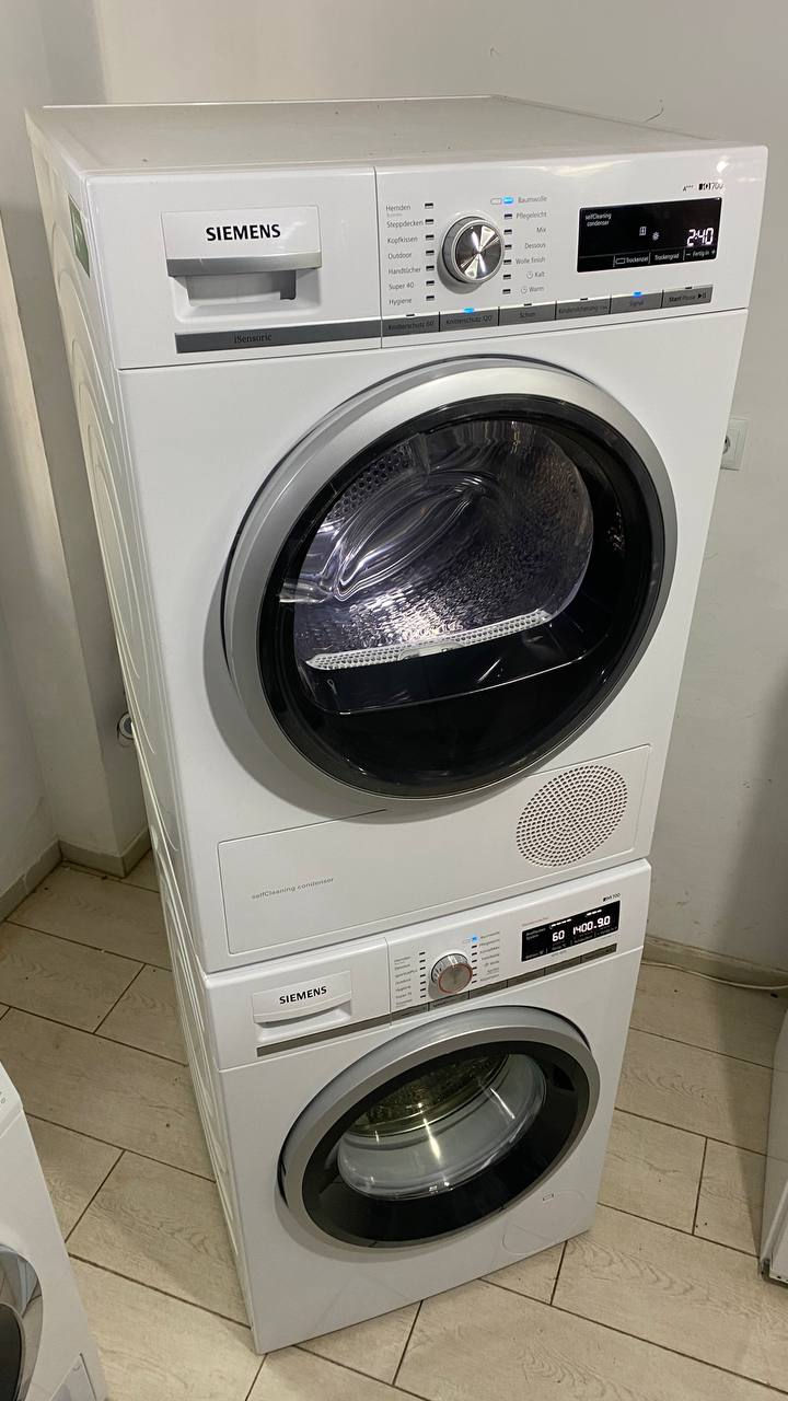 Немецкая сушильная машина Siemens IQ700 с тепловым насосом фото 3