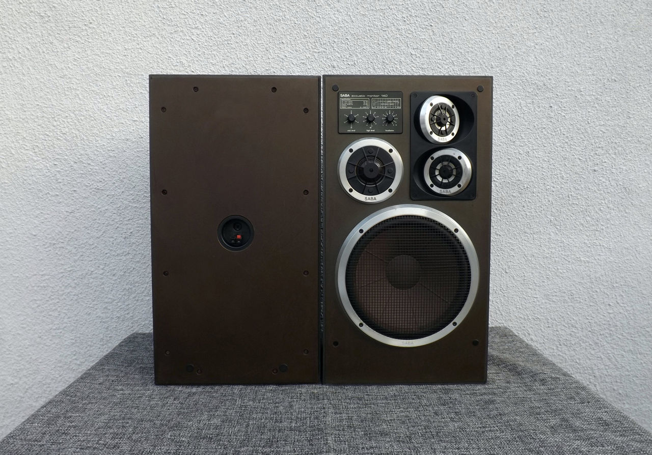 SABA Acoustic Monitor 140 / AM 140. Винтажная акустика foto 7