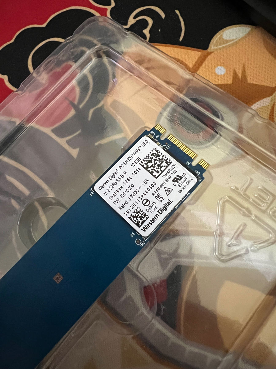 Wd Ssd m2 128gb