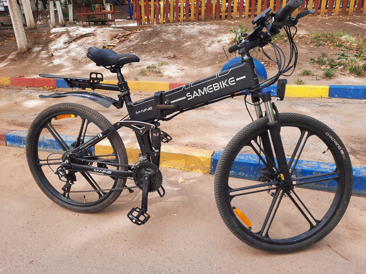 СКЛАДНОЙ - ГОРНЫЙ Электровелосипед SAMEBIKE