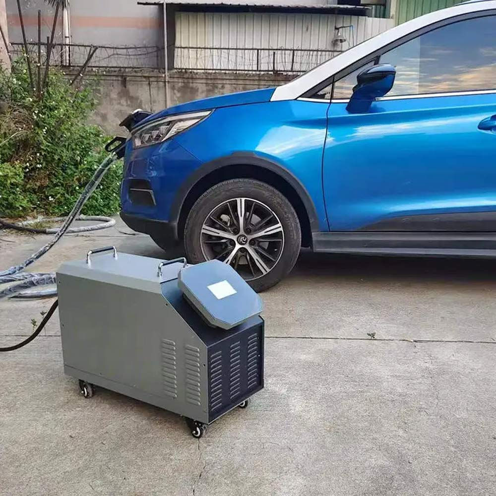 Stație de încărcare rapidă portabilă DC EV GB/T, 15 kW, 380V (Trifazat) foto 5