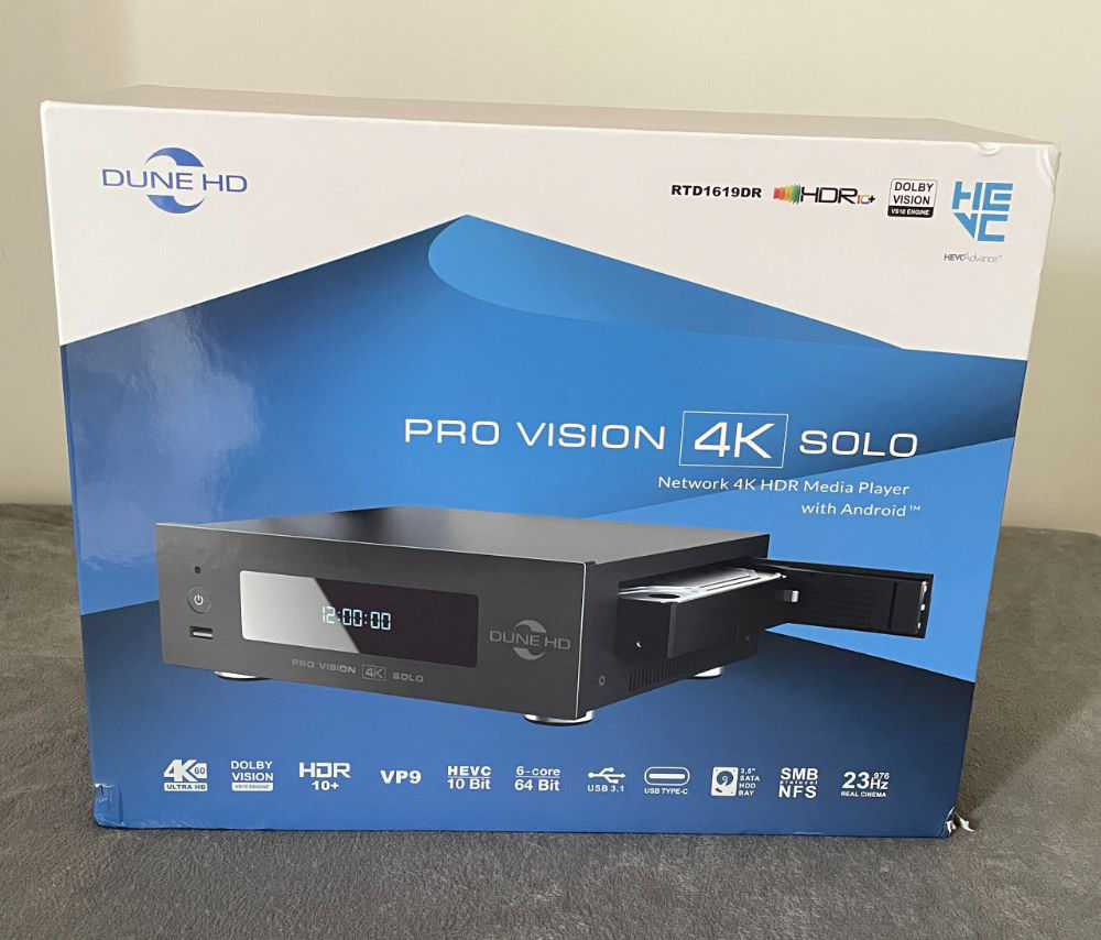 Dune HD Pro Vision 4K Solo