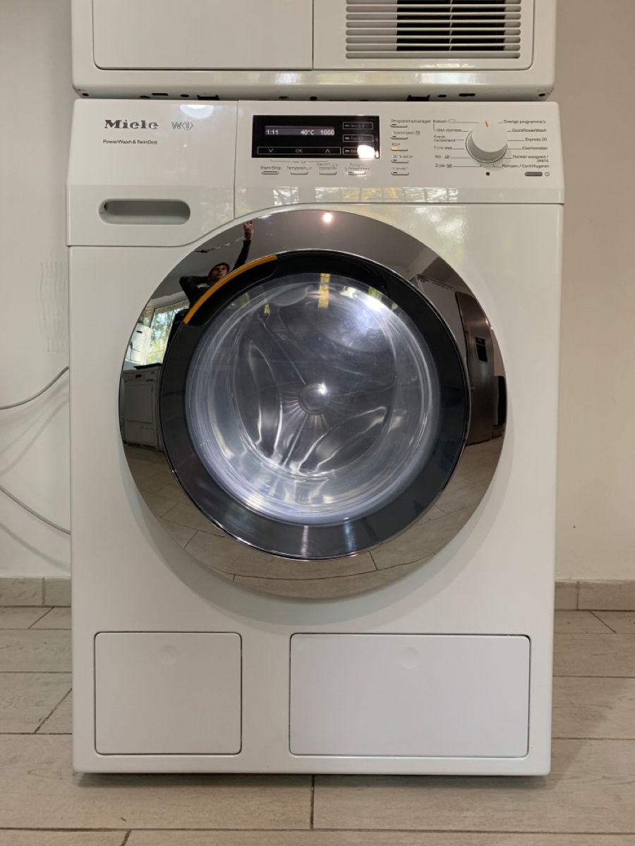 Стиральная машина Miele Power Wash TwinDos + сушка с прозрачным люком