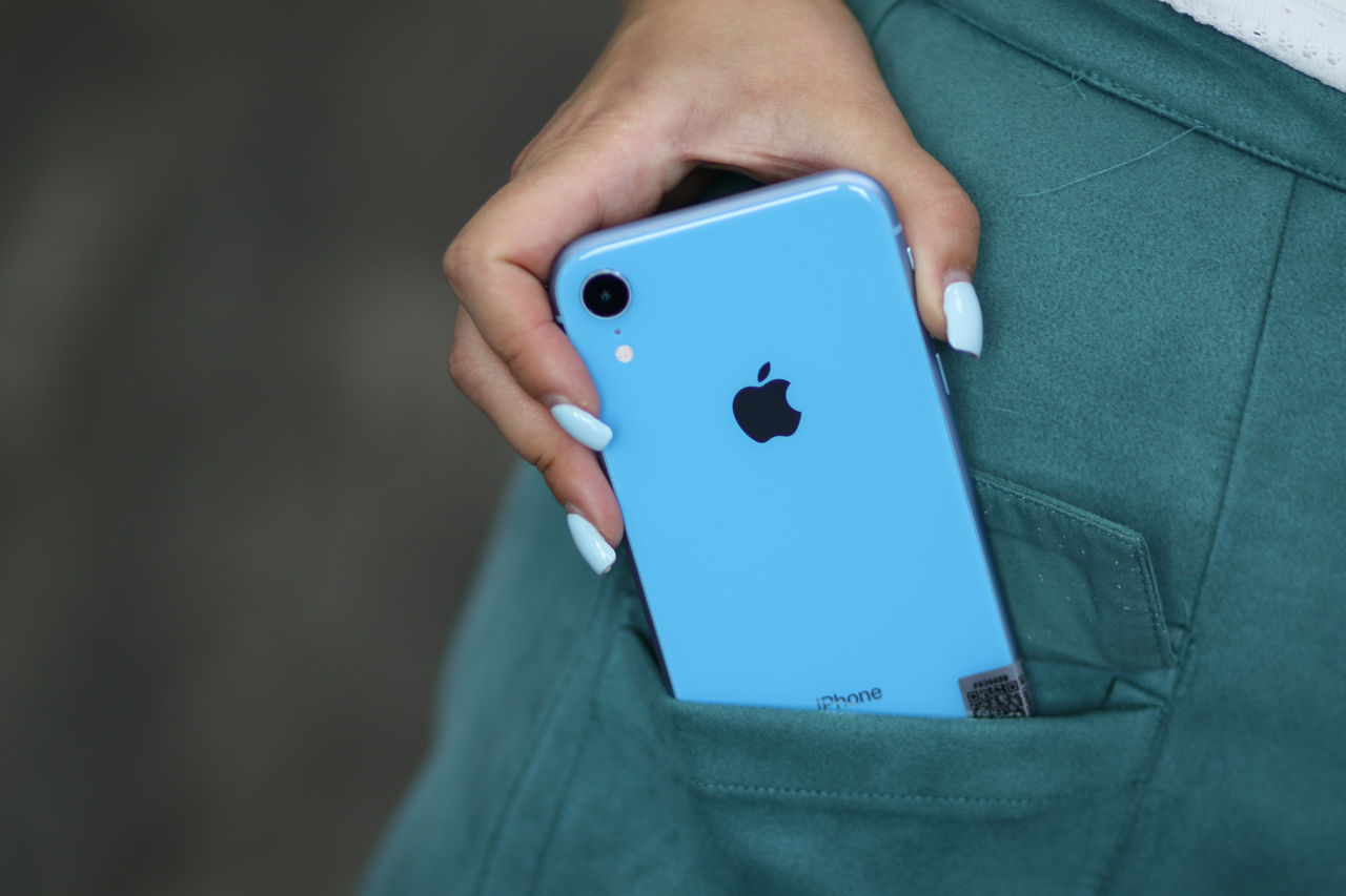 Apple IPhone XR 64Gb Blue Reused foto 2