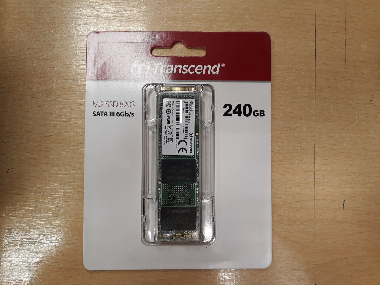 Новый SSD M.2 Sata 240 Gb Transcend 820S