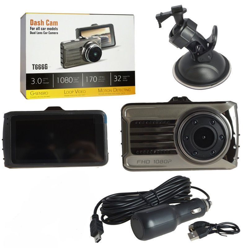 dash cam t666g