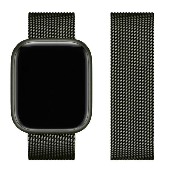 HOCO iWatch WA03 Seria simplă de frumusețe curea de oțel milaneză (42/44/45/49mm) foto 9