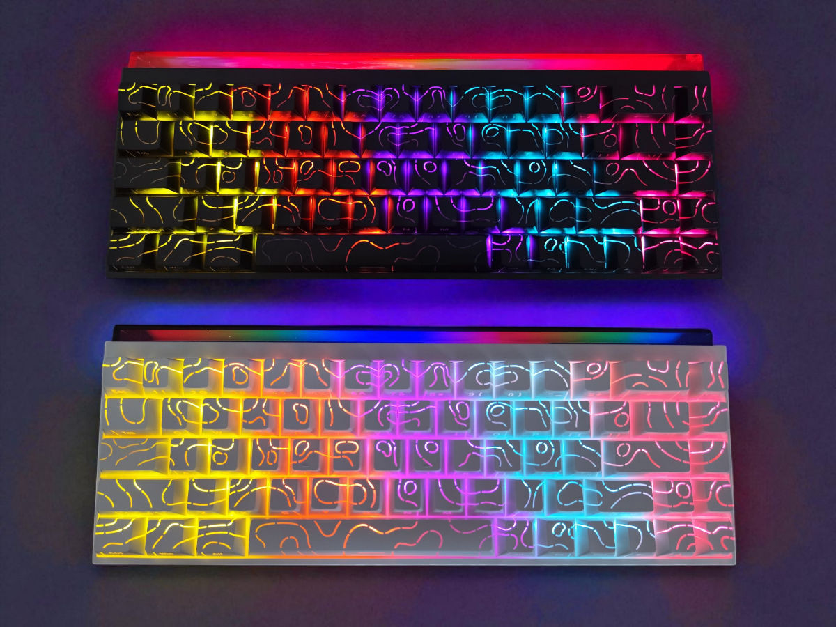 [Nou] Ajazz NK68 Tastatura Mecanică Hot-Swappable RGB (Switchuri Rosii) foto 1
