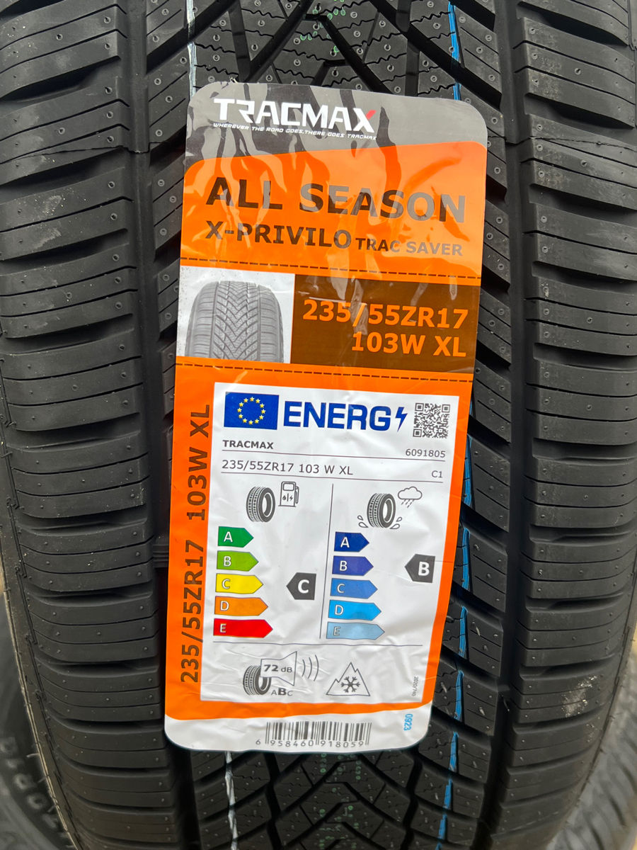 235/55 R17 Tracmax Allseason Trac saver/ Доставка, livrare toata Moldova foto 1