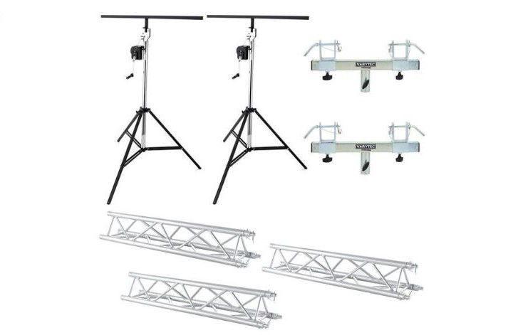 Seturi portabile de lumini p/u Nunti + Schela Lumini + Control prin laptopul + Instruire foto 4